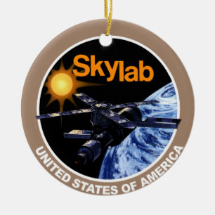 Ornamento De Cerâmica Logotipo do programa de SKYLAB