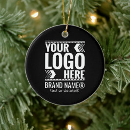 Ornamento De Cerâmica Logotipo Personalizado, Logotipo de Negócios ou Ma