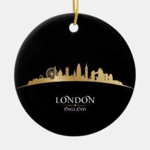 Ornamento De Cerâmica Londres - SRF