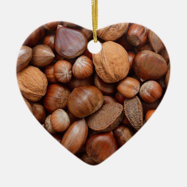 Ornamento De Cerâmica Loucos misturados (Frente)