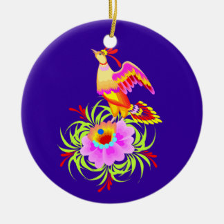 Ornamento De Cerâmica Love Bird Ornament