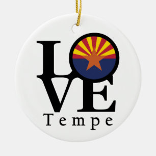 Ornamento De Cerâmica LOVE Tempe AZ