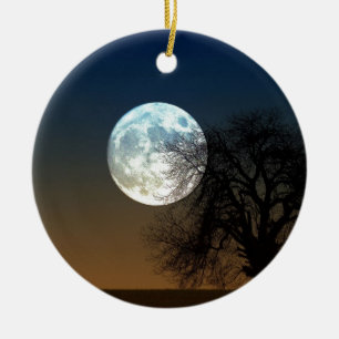 Ornamento De Cerâmica Lua super