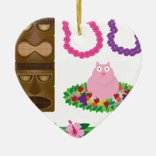 Ornamento De Cerâmica luau