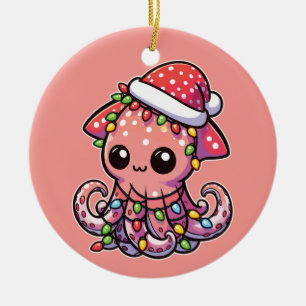 Ornamento De Cerâmica Lula colossal Animais de inverno Feliz Natal