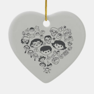 Ornamento De Cerâmica Luv