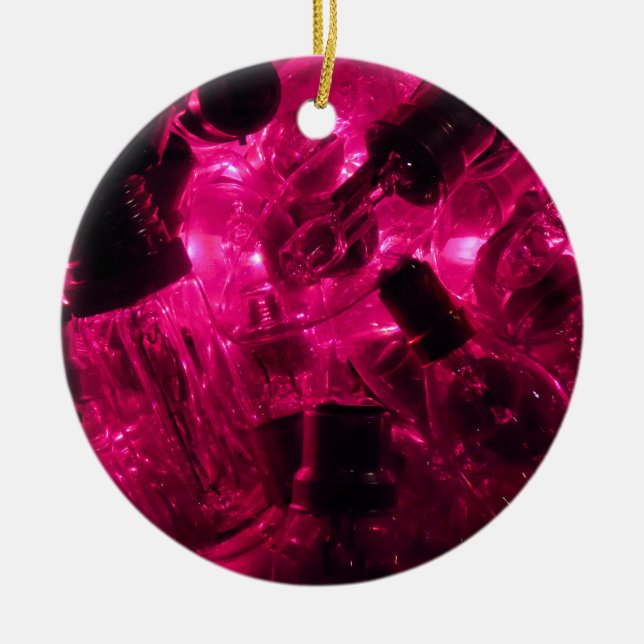 ORNAMENTO DE CERÂMICA LUZES (Frente)