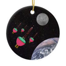 Luzes de bolhas no espaço