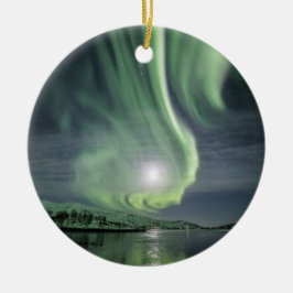 Ornamento De Cerâmica Luzes do norte