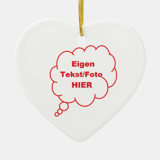 Ornamento De Cerâmica Maak je eigen