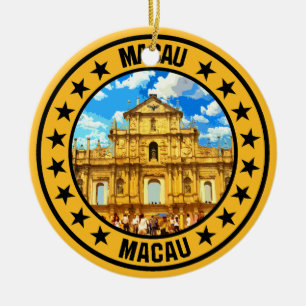 Ornamento De Cerâmica Macau