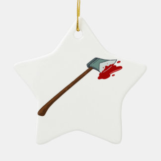 Ornamento De Cerâmica Machado axe
