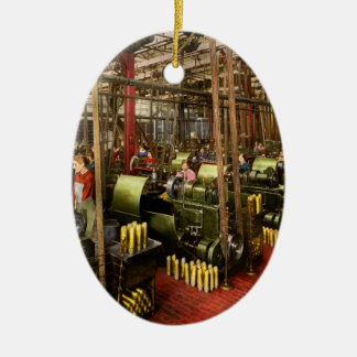 Ornamento De Cerâmica Machinista - Guerra - Cintos e Bombas 1916