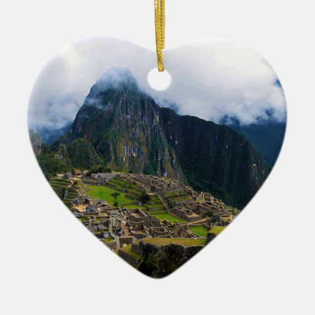 Ornamento De Cerâmica Machu Picchu, Peru (Frente)