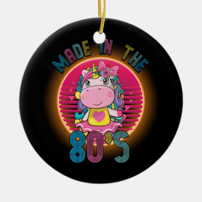 Ornamento De Cerâmica Made In The 80's My Little Pony Moonstone (Frente)