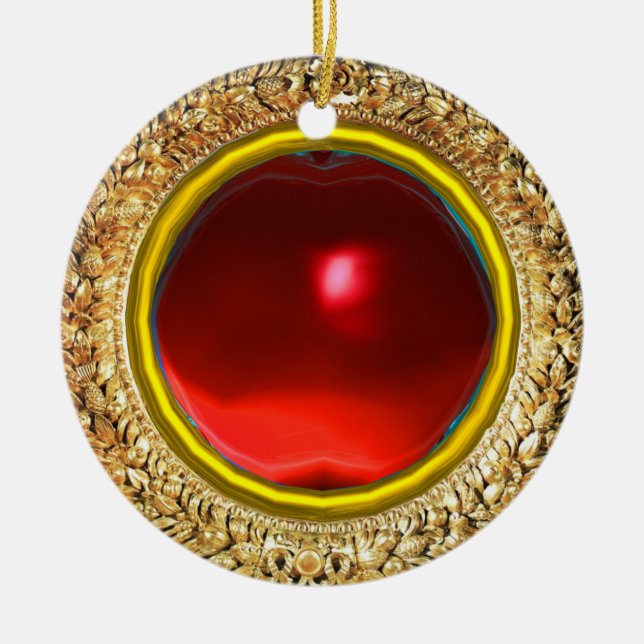 Ornamento De Cerâmica Madona do Magnificat (Frente)