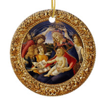Madona do Magnificat com o Menino e Anjos de Botti