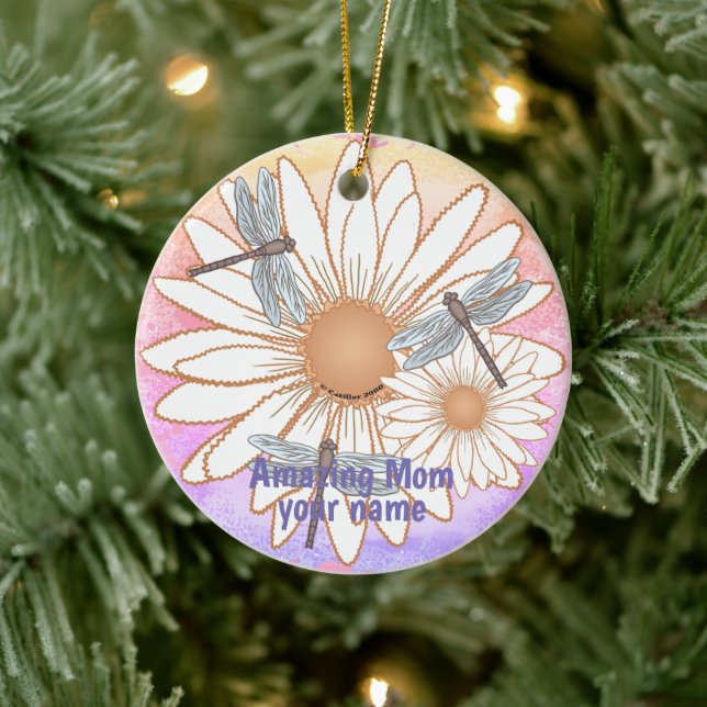 Ornamento De Cerâmica Mãe incrível (Árvore)