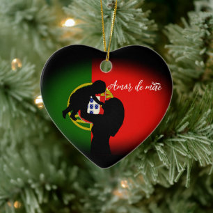 Ornamento De Cerâmica Mãe portuguesa