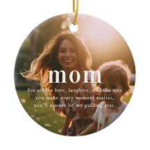 Mãe | Presente de Natal com Foto Sentimental