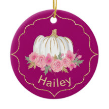 Magenta e White Fairytales Princesa Pumpkin