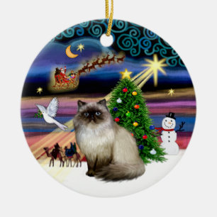 Ornamento De Cerâmica Mágica Xmas - Ponto de foca Himalaia 7