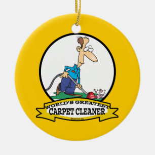 ORNAMENTO DE CERÂMICA MAIOR CARTÃO DE HOMENS DE LIMPEZA DE CARTÃO DO M
