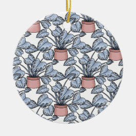 Ornamento De Cerâmica Majestic monstera