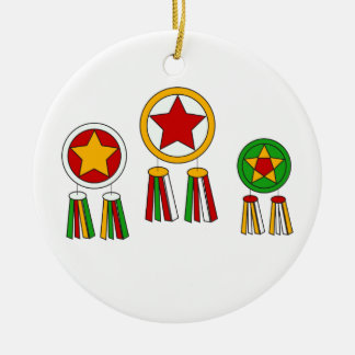 Ornamento De Cerâmica Maligayang Pasko