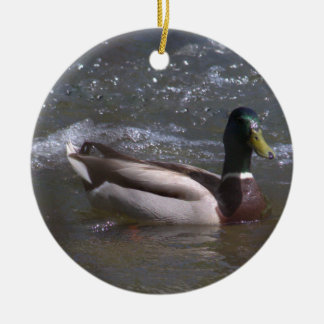 Ornamento De Cerâmica Mallard Drake Ornament