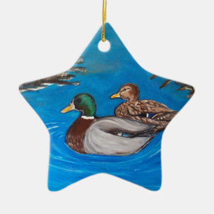 Ornamento De Cerâmica Mallards.png