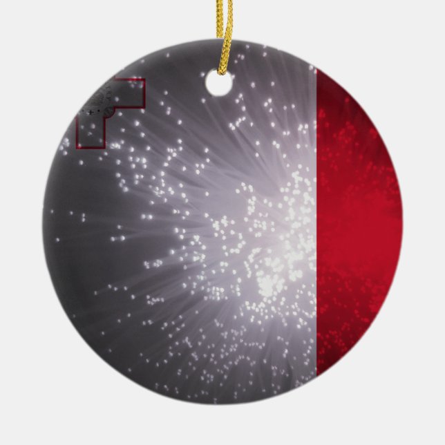 Ornamento De Cerâmica Malta (Frente)