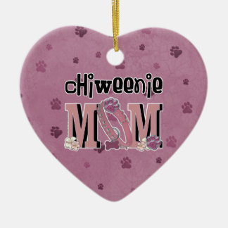 Ornamento De Cerâmica MAMÃ de ChiWeenie