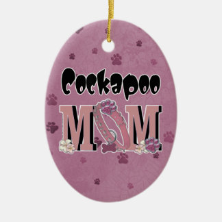 Ornamento De Cerâmica MAMÃ de Cockapoo