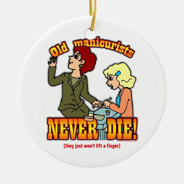 Ornamento De Cerâmica Manicuros (Frente)