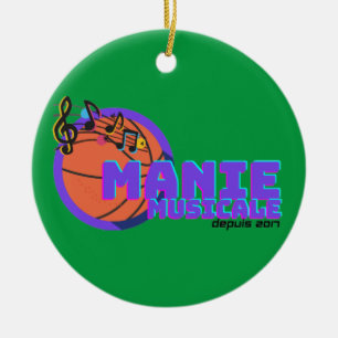 Ornamento De Cerâmica Manie Musicale Ornament