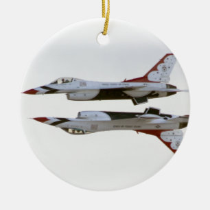 Ornamento De Cerâmica Manobra dos Thunderbirds - Espelho