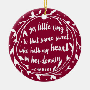 Ornamento De Cerâmica Manutenção Personalizada de Noivados   Hollyberr