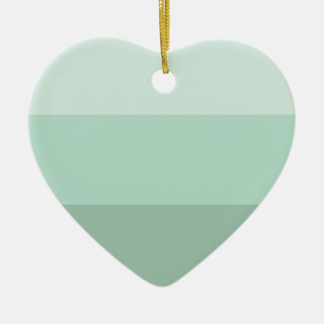 Ornamento De Cerâmica Mão Verde Estimulada (Frente)