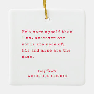 Ornamento De Cerâmica Máquina de escrever mínima de Natal Texto person