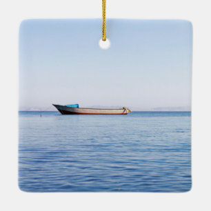 Ornamento De Cerâmica Mar de acalmação
