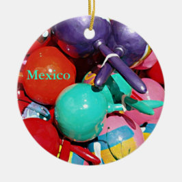 Ornamento De Cerâmica Maracas