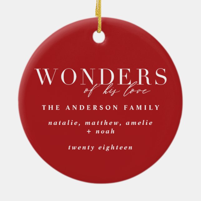 Ornamento De Cerâmica Maravilhas da sua amada xadrez de Natal religioso (Traseira)