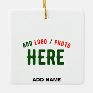 ORNAMENTO DE CERÂMICA MARCA VERIFICADA BRANCA PERSONALIZÁVEL MODERNA