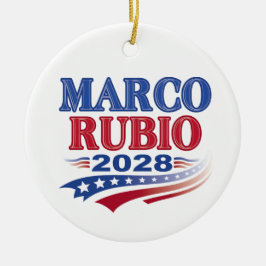 Ornamento De Cerâmica Marco Rubio 2028 (3º)