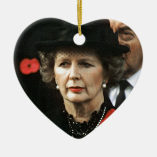 Ornamento De Cerâmica Margaret Thatcher Primeiro-Ministro