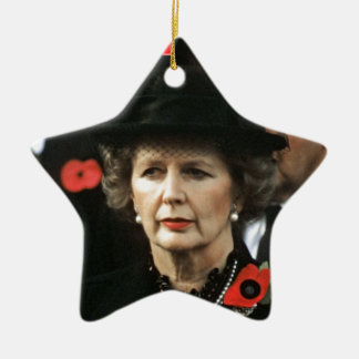 Ornamento De Cerâmica Margaret Thatcher Primeiro-Ministro
