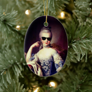 Ornamento De Cerâmica ²Marie-Antoinette Marie-Antoinette, maluca Kitsch: