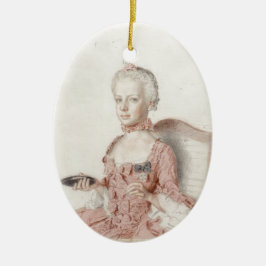 Ornamento De Cerâmica Marie Antonia von Österreich - Jean-Étienne Liotar