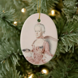 Ornamento De Cerâmica Marie Antonia von Österreich - Jean-Étienne Liotar